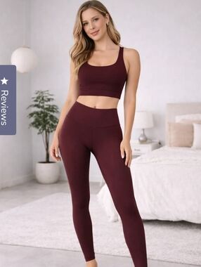 Yogalicious Lux Plum Leggings